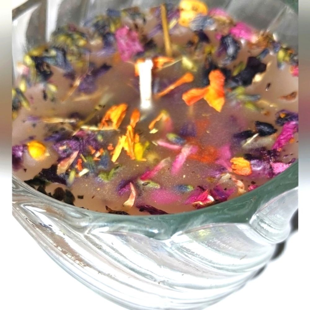 Hand crafted "Burning my last f" limited edition candle